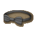 Gray bow tie